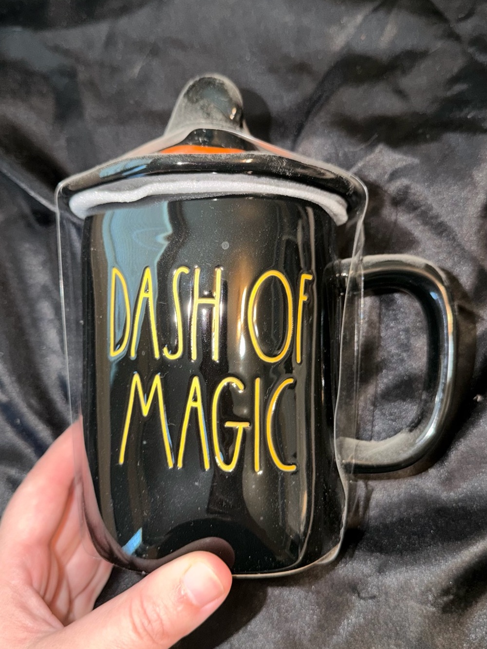 Rae Dunn 'Dash of Magic' Mug with Lid